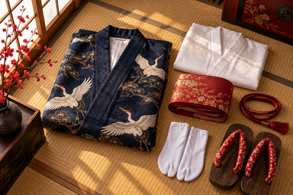 COMMENT METTRE UN KIMONO JAPONAIS ?