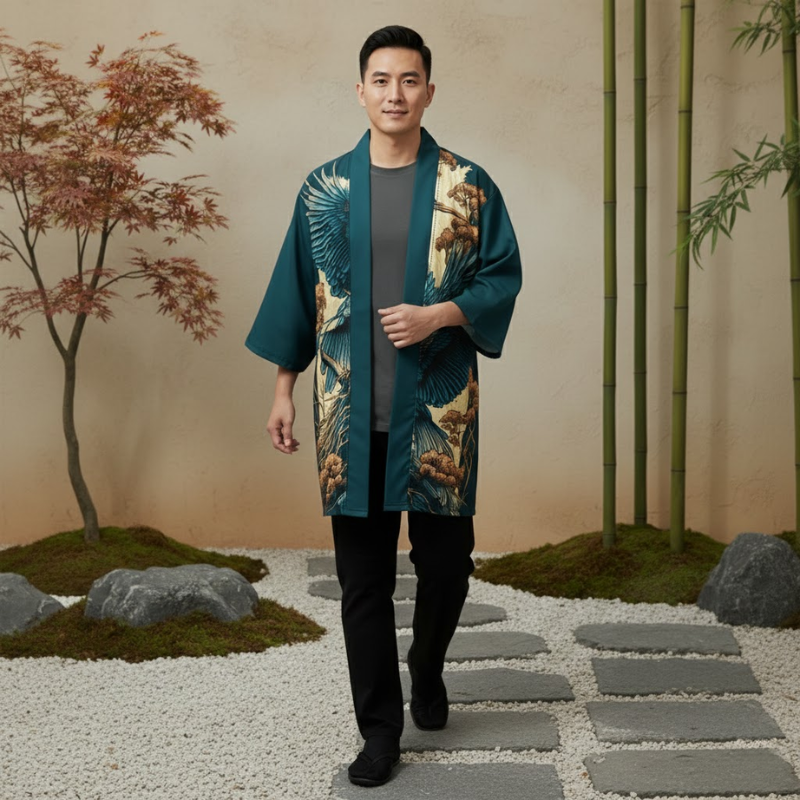 Haori homme moderne