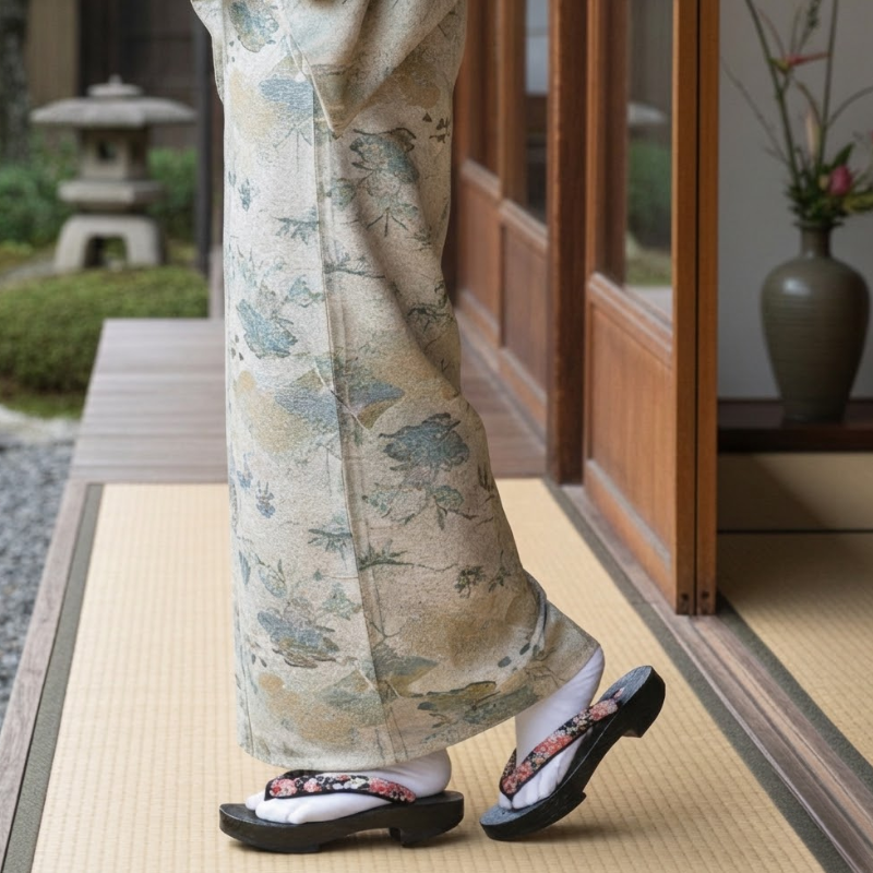 Geta japonaise femme