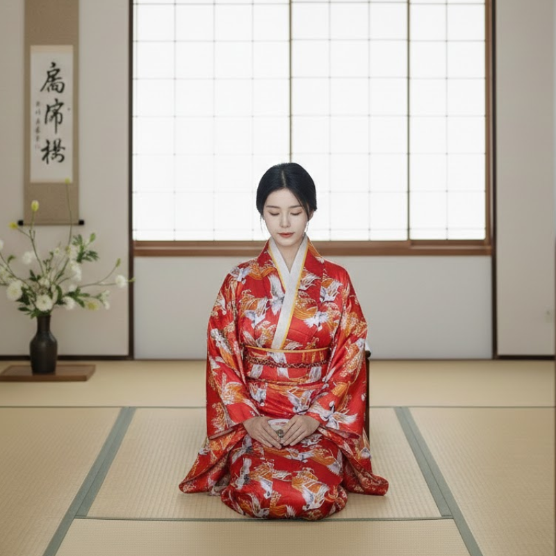 Kimono long été femme