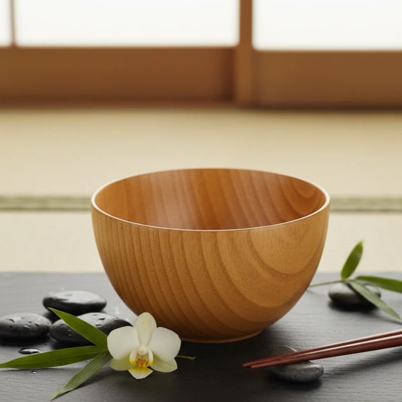 Bols japonais en bois