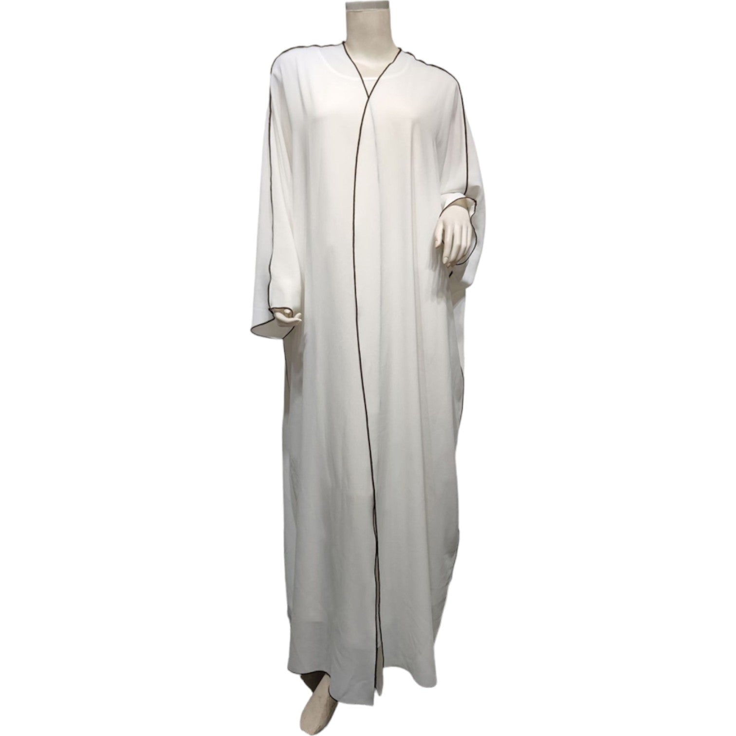 abaya kimono blanc - Taille unique