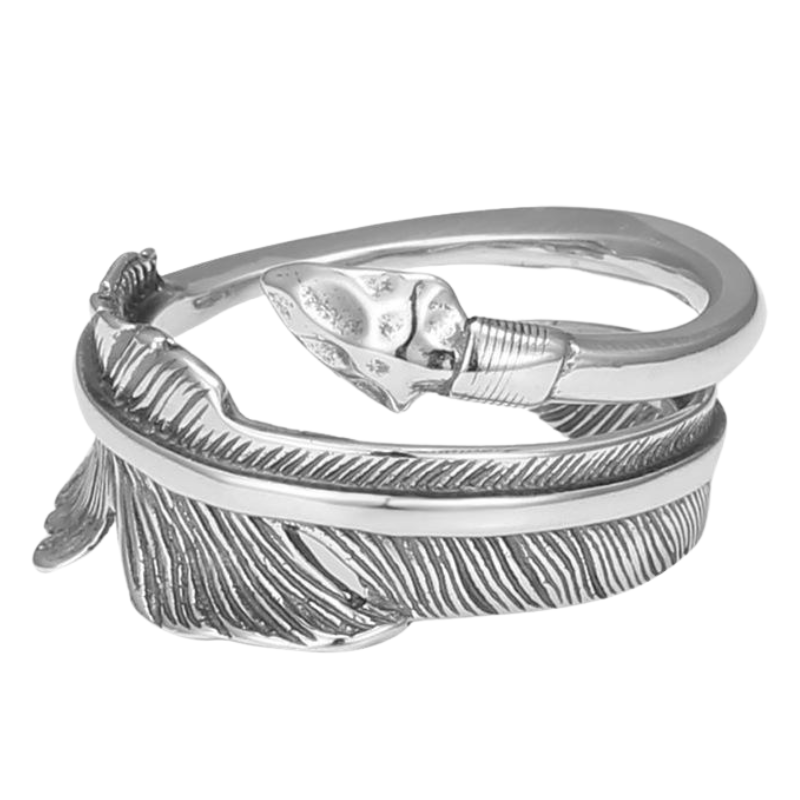 Bague flèche style japonaise