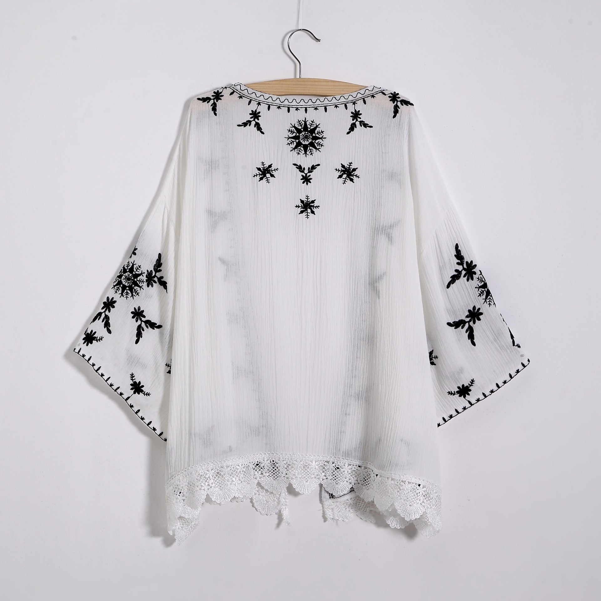 Kimono Dentelle Blanc