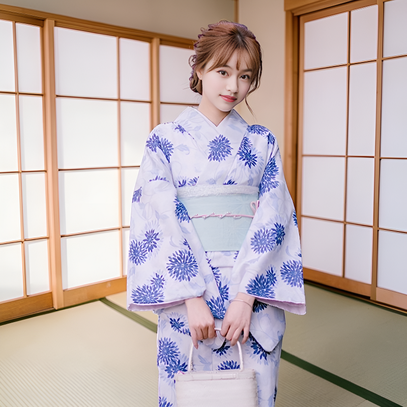 Yukata vintage femmes