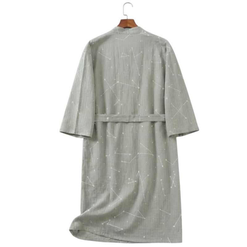 Kimono peignoir homme