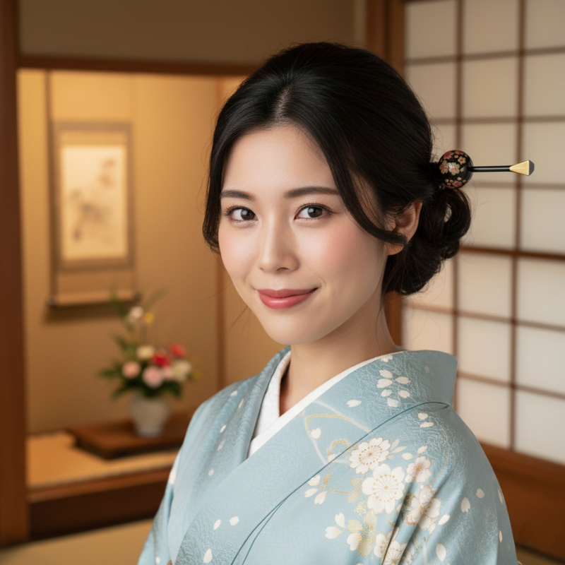 Tama kanzashi
