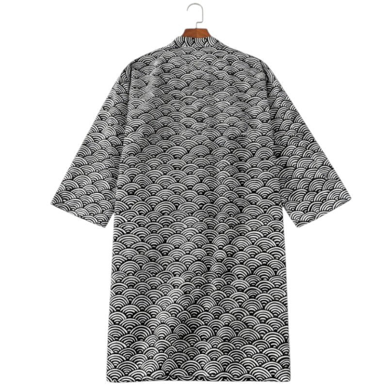 Kimono peignoir homme
