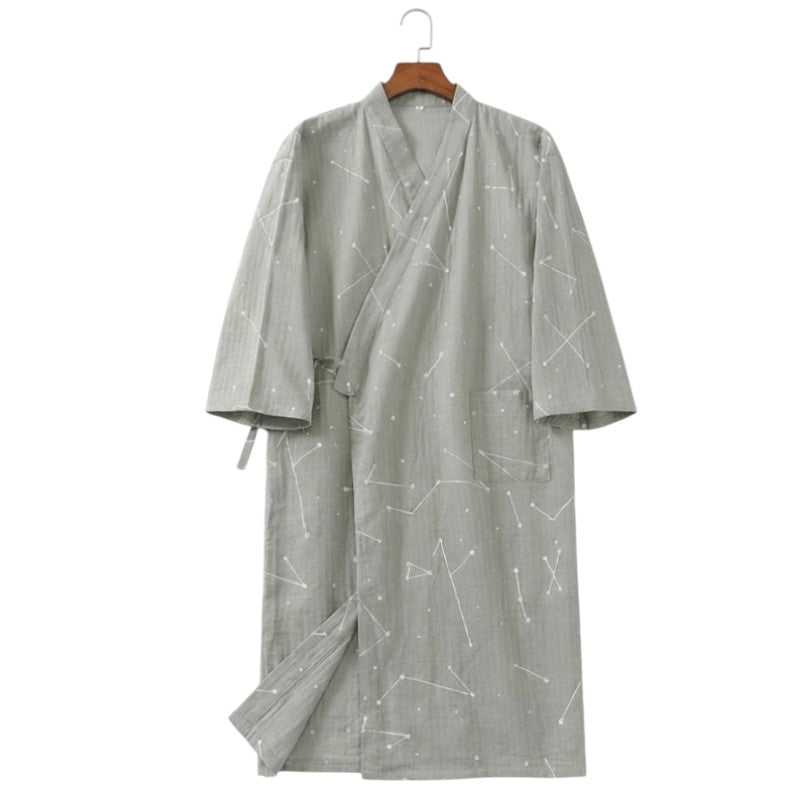 Kimono peignoir homme