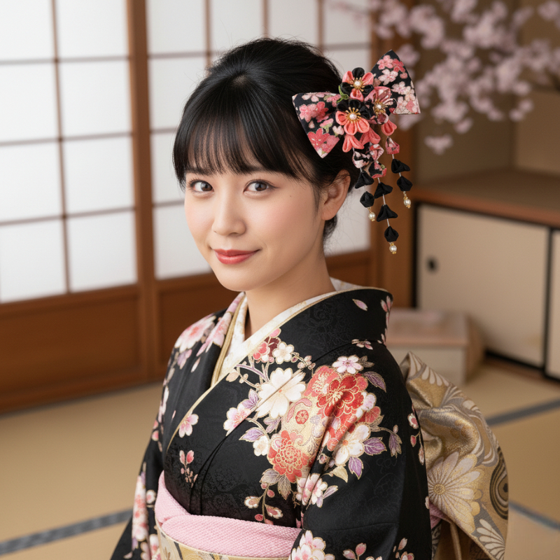 Tsumami kanzashi