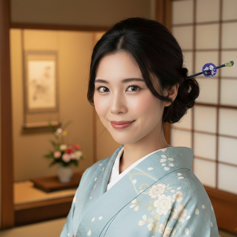 Tama kanzashi