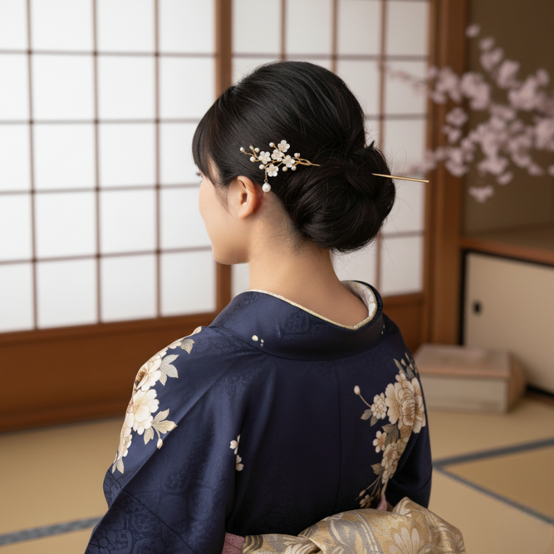 Kanzashi metal