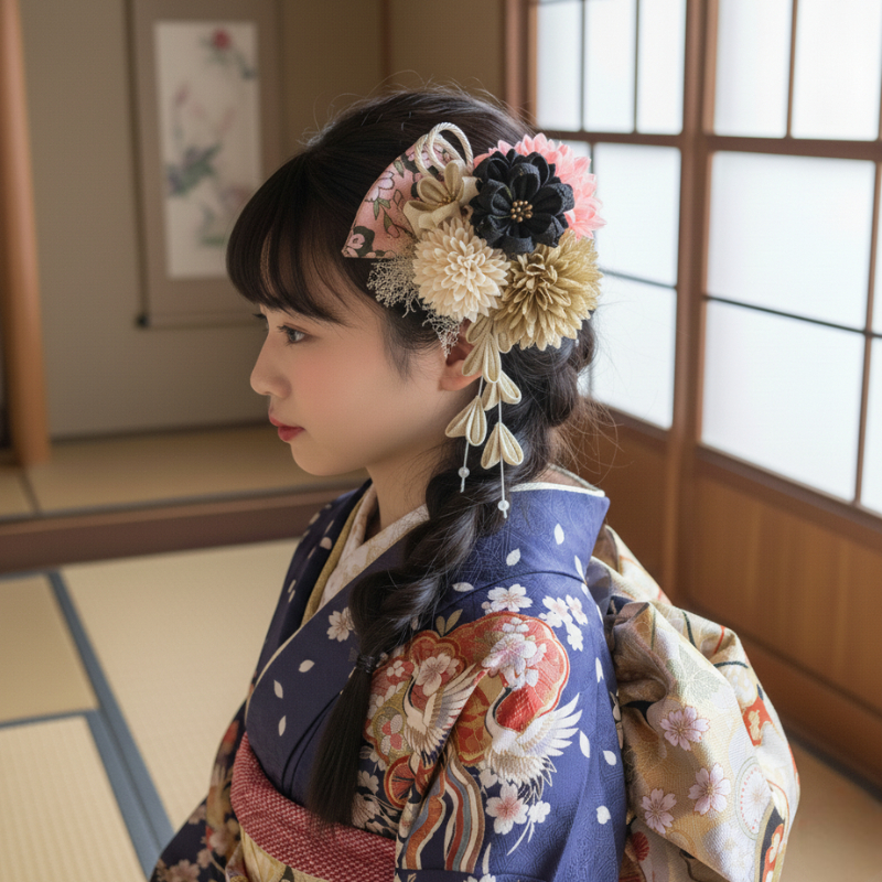 Hana kanzashi