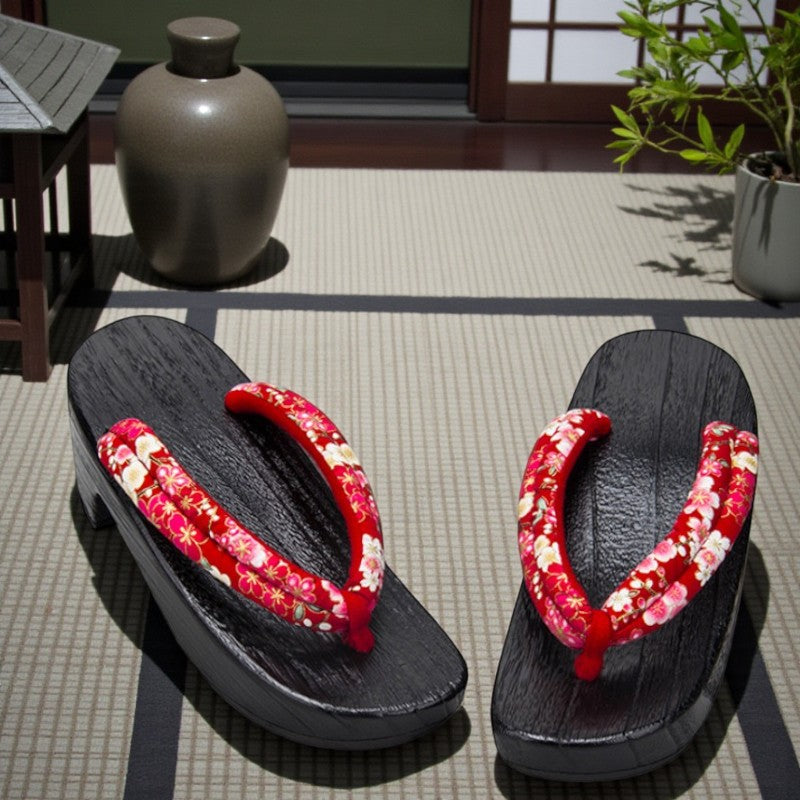 Geta plateforme japonaise femme
