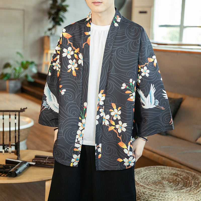 Kimono court homme