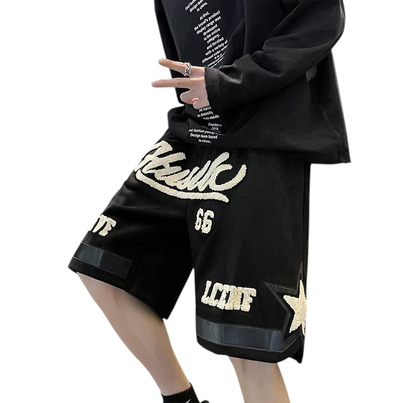 Streetwear graphic shorts