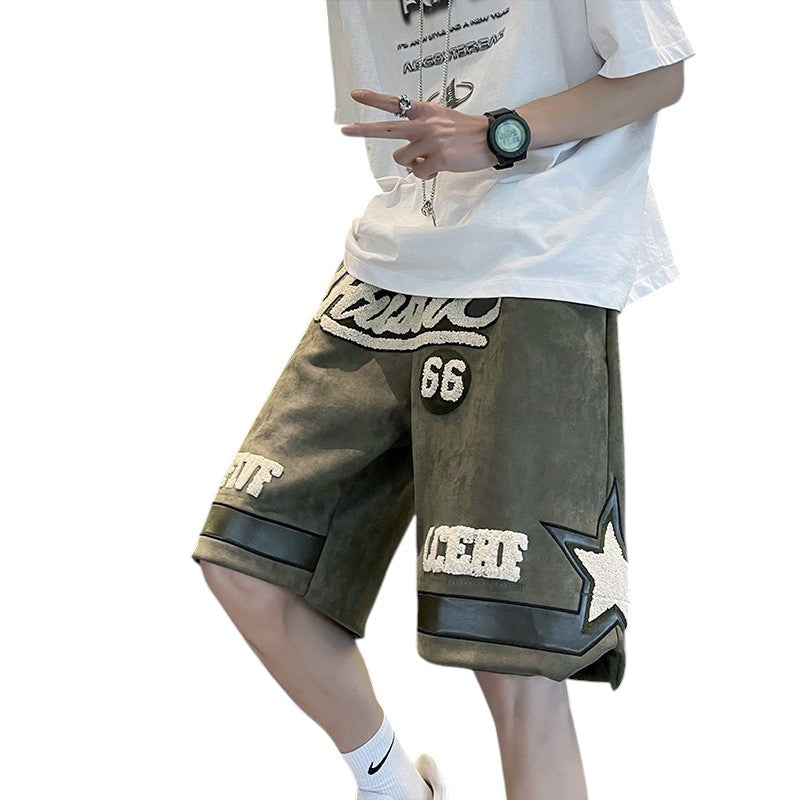 Streetwear graphic shorts