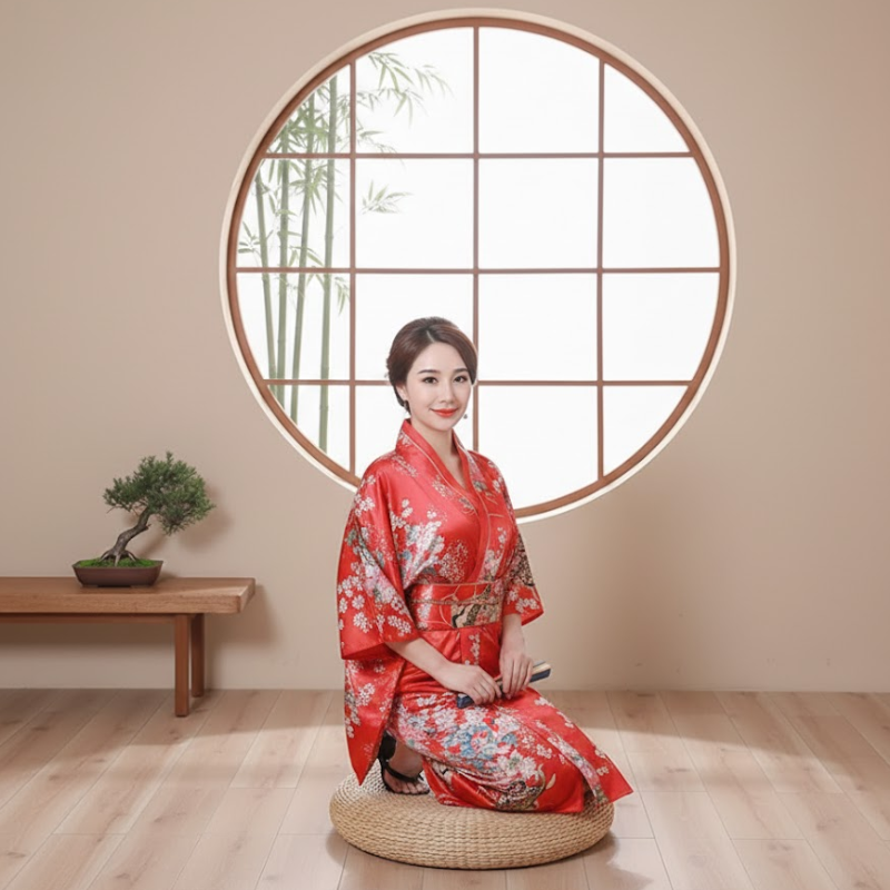Kimono robe femme