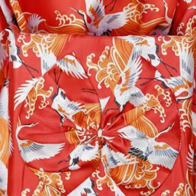 Yukata femme rouge