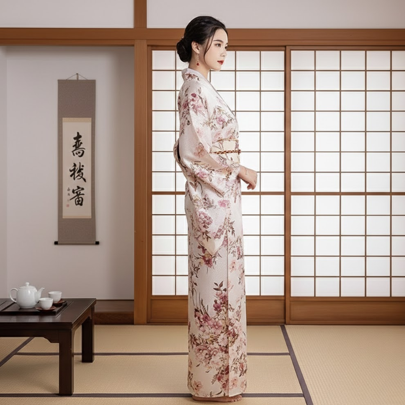 Yukata japonais femme motif