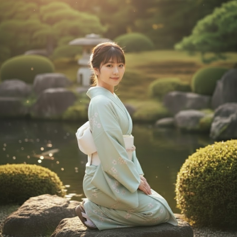 Yukata femme été