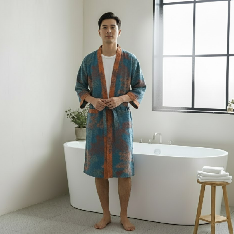 Peignoir kimono homme