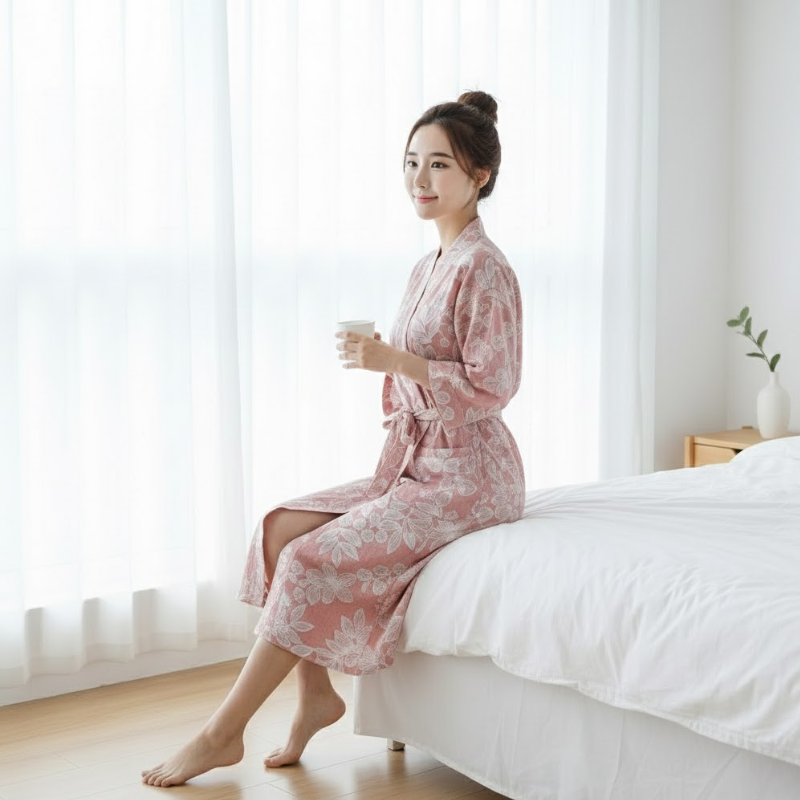 Kimono japonais pyjama femme