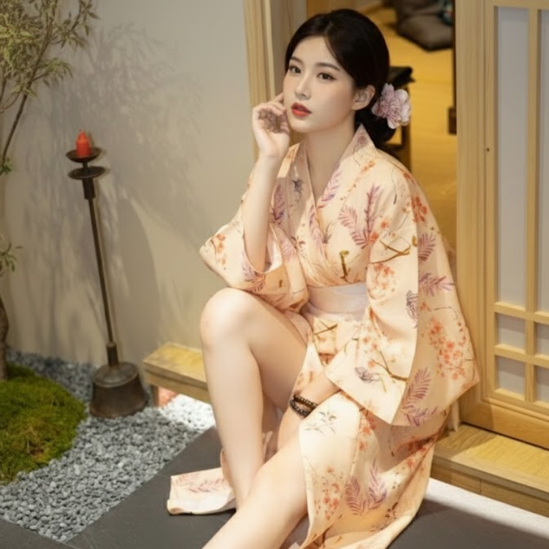 Kimono robe femme