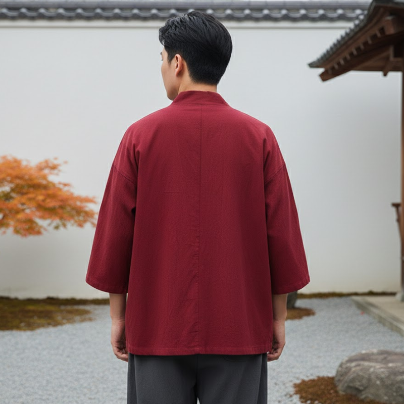 Haori homme japonais
