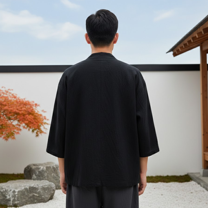 Haori homme japonais