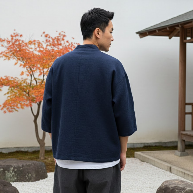 Haori homme japonais
