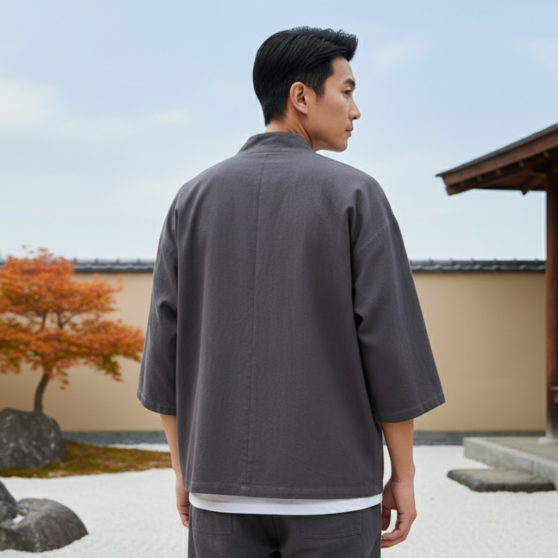 Haori homme japonais