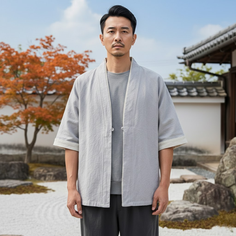 Chemise japonaise homme