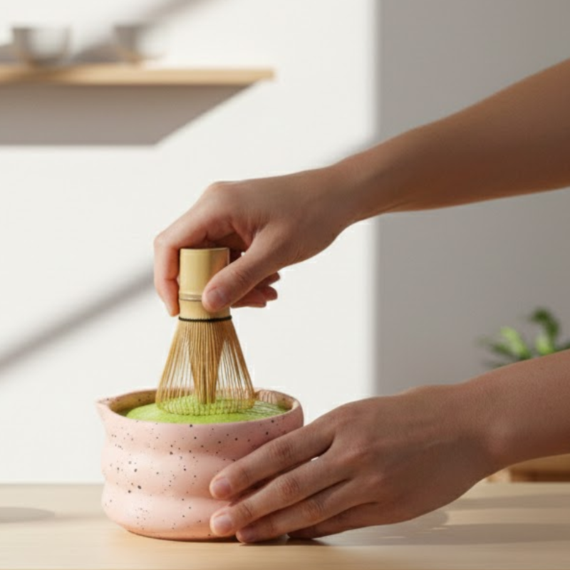 Bol a matcha japonais