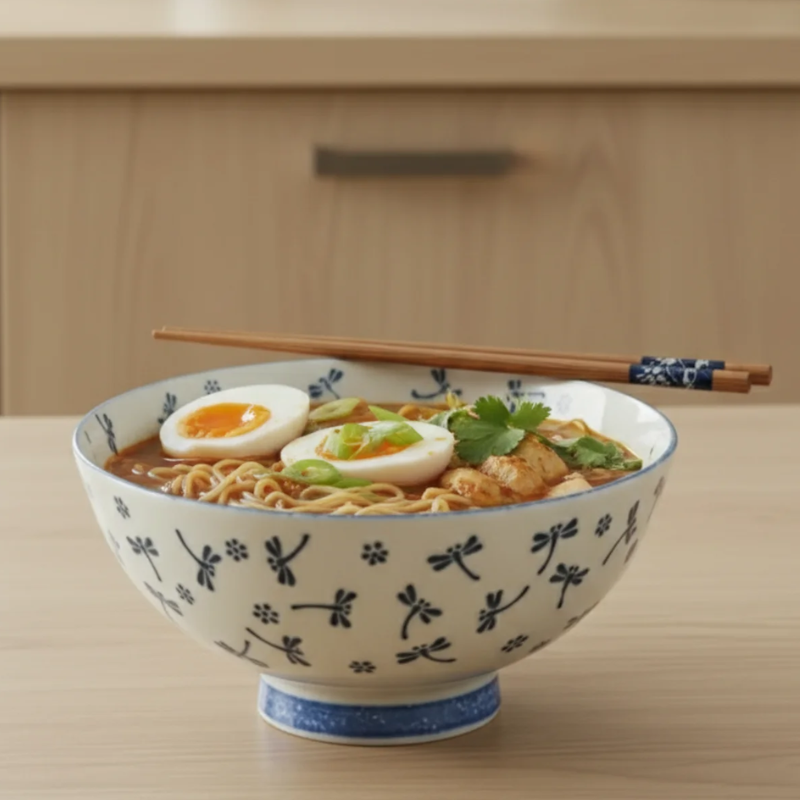 Bol à riz japonais en porcelaine