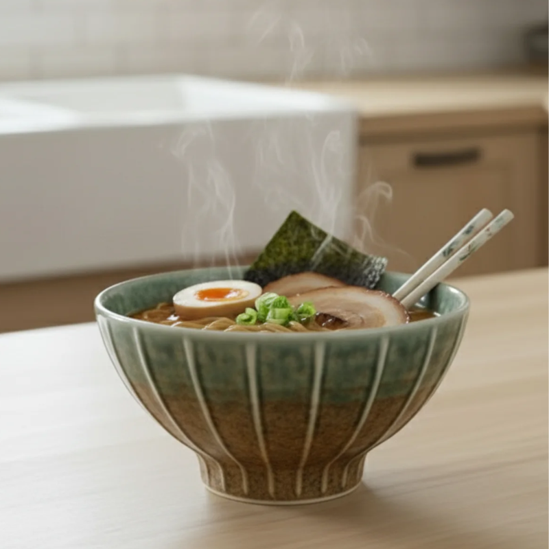 Bol japonais glacure