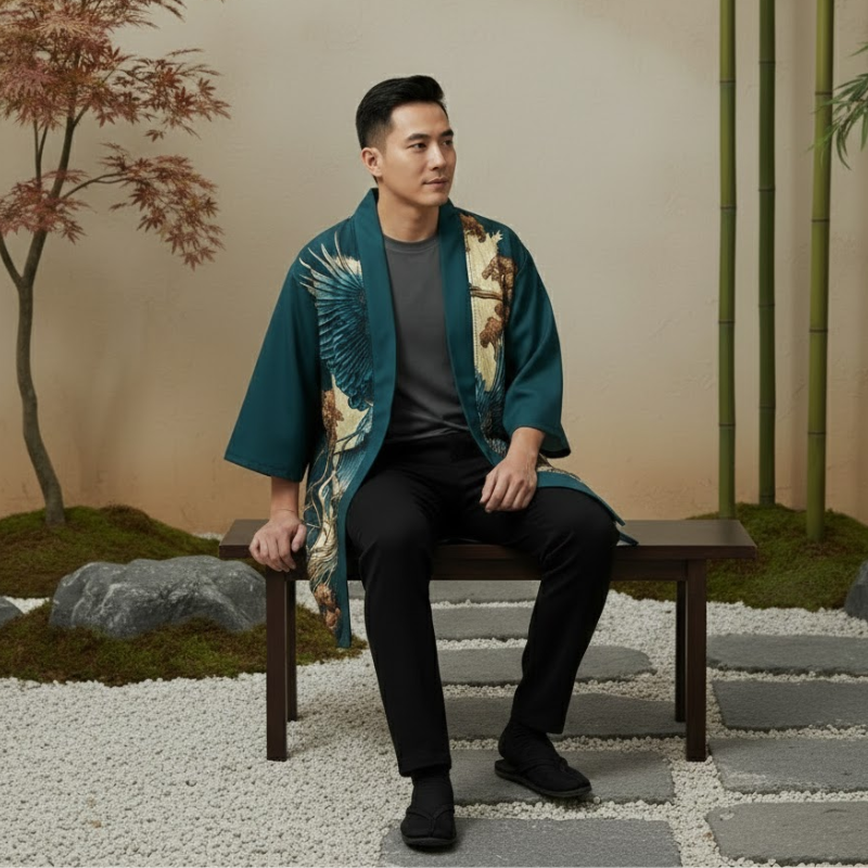 Haori homme moderne