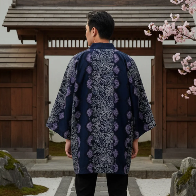 Motif abstrait haori