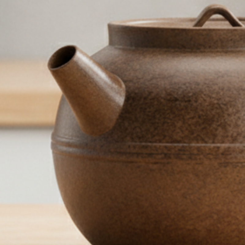 Théière japonaise anse laterale