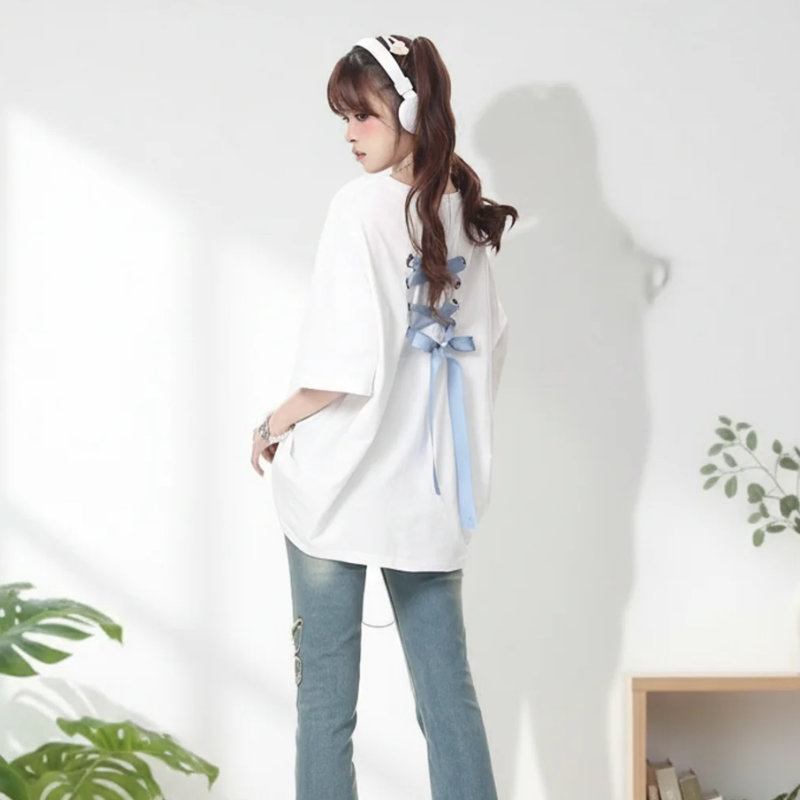 T-shirt ecoliere fille japon