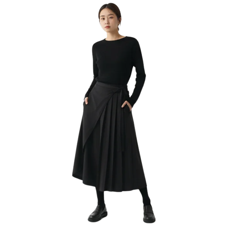 Pantalon hakama femme