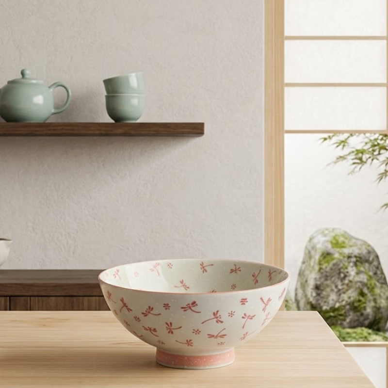 Bol à riz japonais en porcelaine