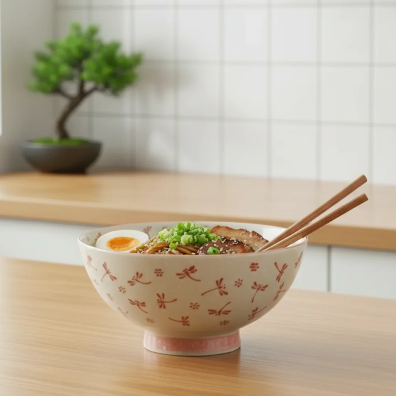 Bol à riz japonais en porcelaine