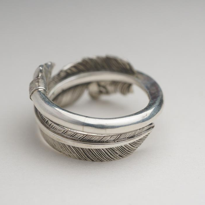 Bague flèche style japonaise