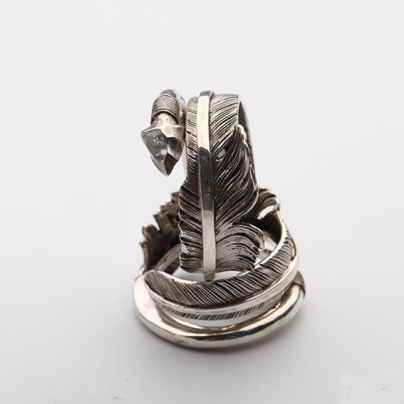 Bague flèche style japonaise