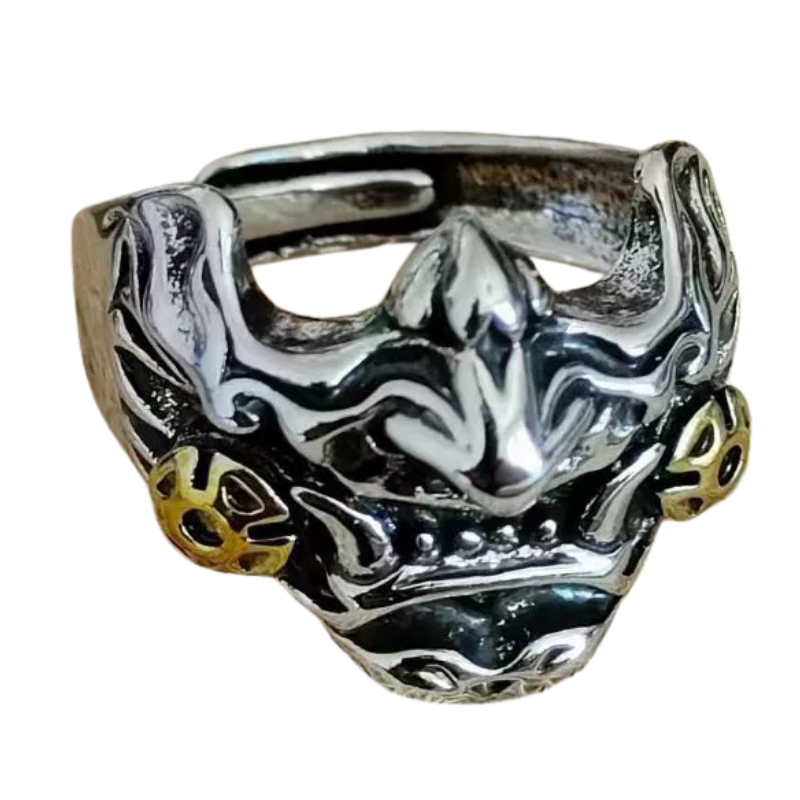 Bagues japonaise samuraï retro
