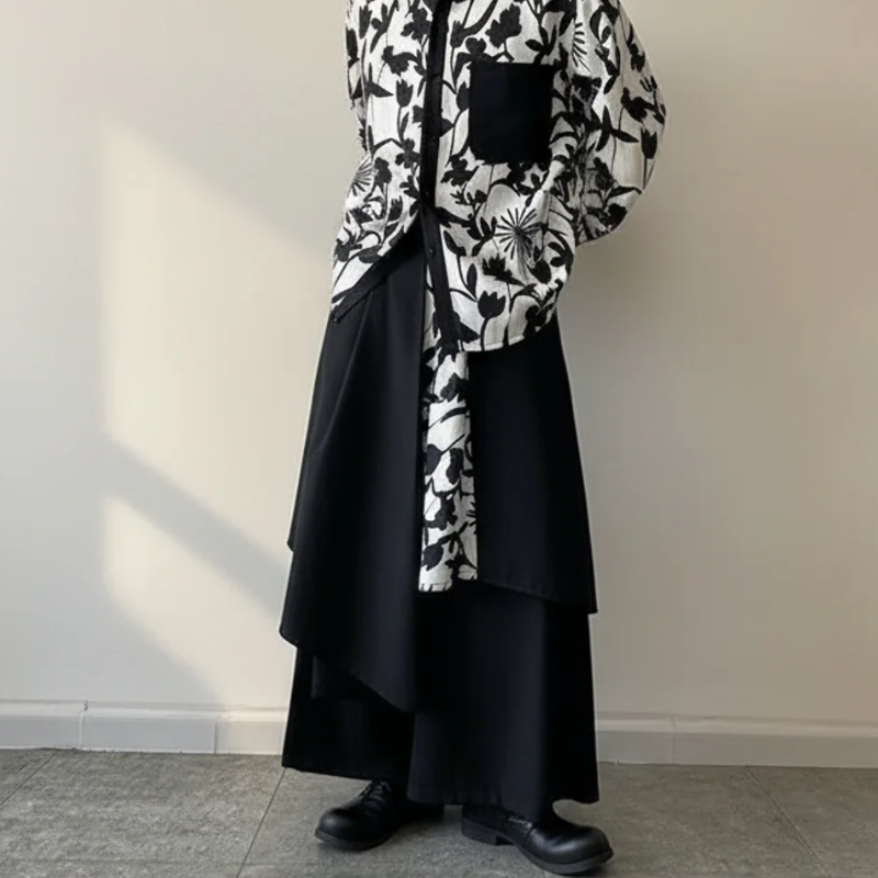 Pantalon hakama streetwear