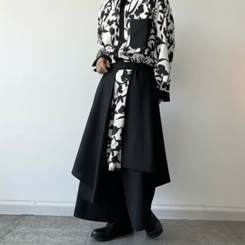 Pantalon hakama streetwear