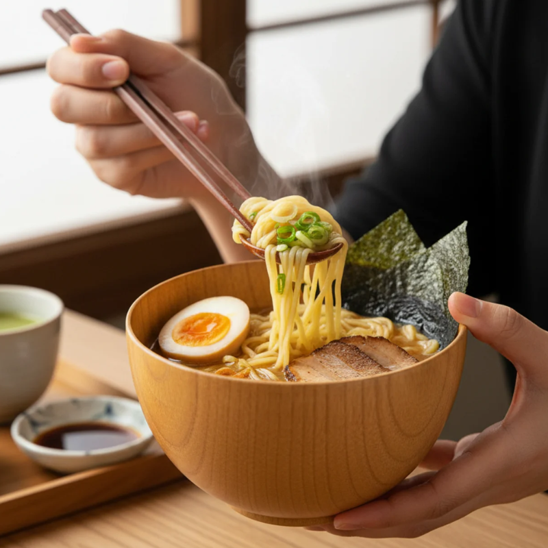 Bols japonais en bois