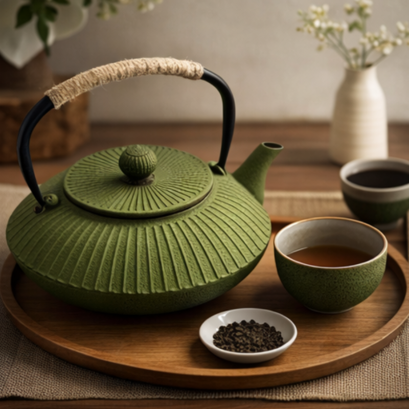 Théière en fonte japonaise tetsubin
